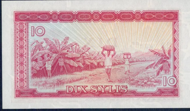 Guinea - 10 Sylis 1980 Uncirculated Of Print - Gian 1 2