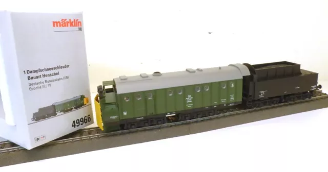 Märklin H0 49966 Dampfschneeschleuder "Henschel" DB mfx-digital Sound   C01