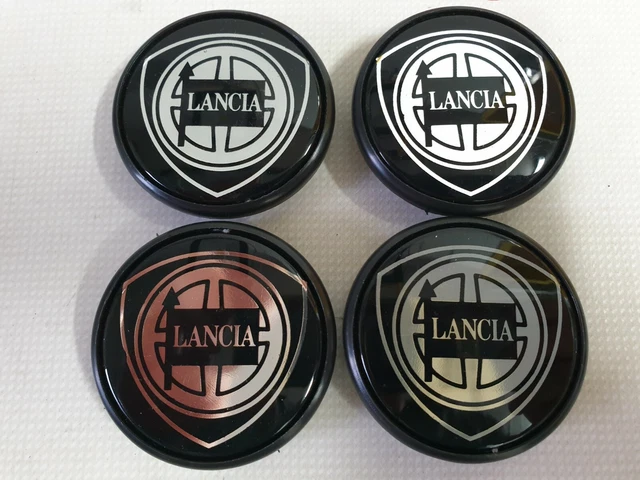 Set Coprimozzo Cromato 62 Mm 4 Pezzi Per Land Rover - Adesivo Compatibile Defender, Range Rover, Discovery