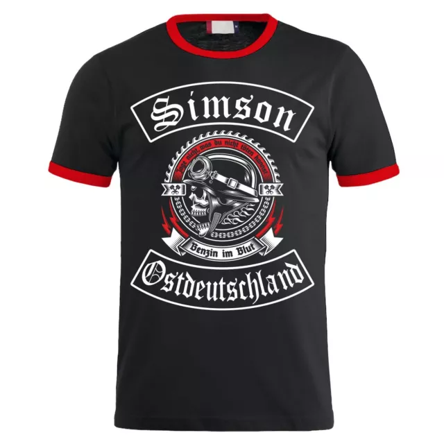 T-Shirt Benzin im Blut Simson Ostdeutschland S bis 10XL DDR simme ossi schwalbe