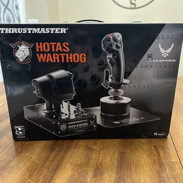 NUOVO JOYSTICK THRUSTMASTER Hotas Warthog Flight sim dcs a10 wt xplane