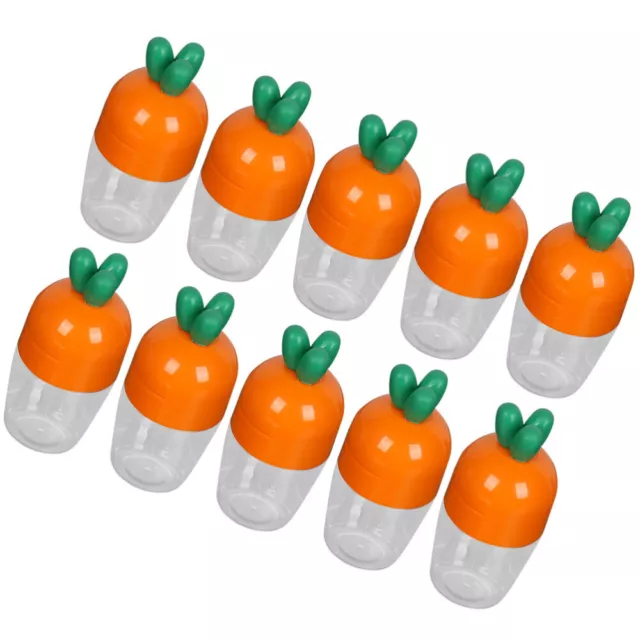 10 Pcs Karotten-Süßigkeits-Kasten P.s Kind Ostern Bonbonglas