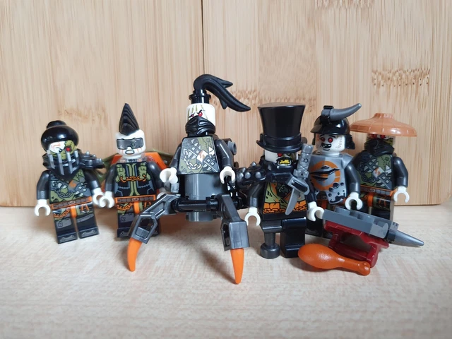 LEGO NINJAGO DRAGON Hunter Minifigure Bundle Iron Baron Faith Chew