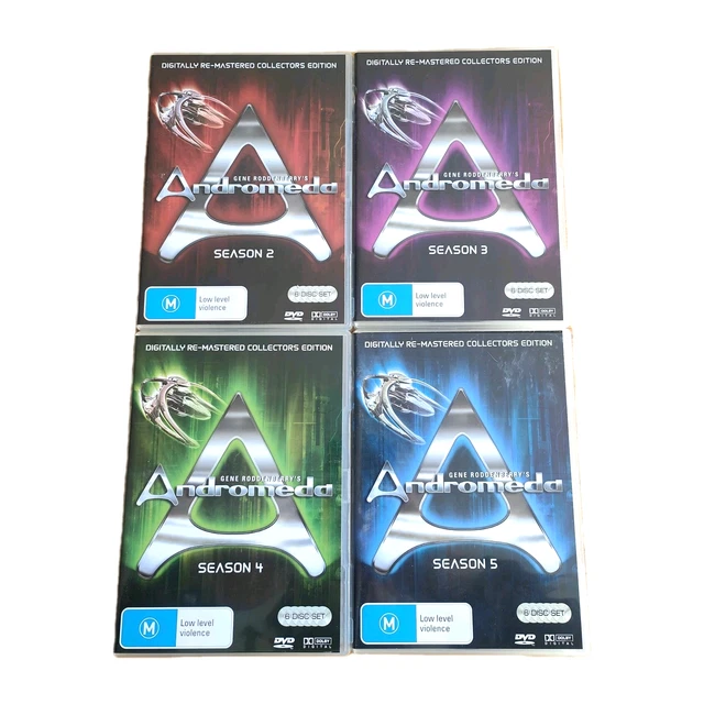 ANDROMEDA DVD TV Series Seasons 2 3 4 5 DVD Region All Collectors ...