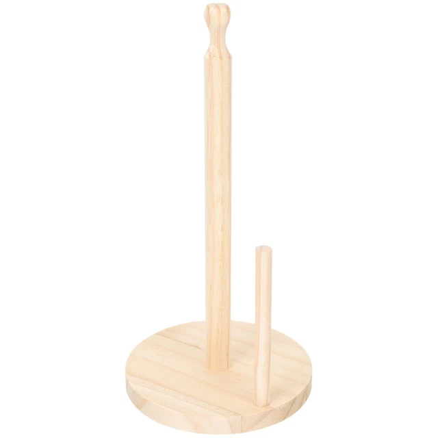Supporto asciugamani in legno cucina supporto pellicola conservatrice supporto asciugamano di carta