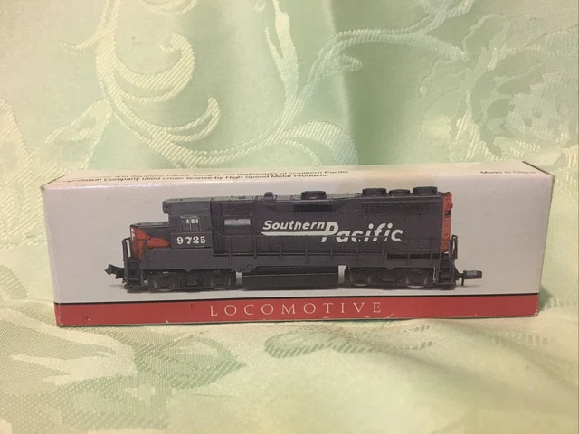 Southern Pacific Locomotive #9725 Model Train No 418 High Speed In Box