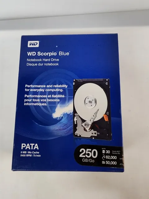 Wd Scorpio Blue New 250Gb 5.4K 8Mb Ide 2.5'' Wd2500Beve Wd2500Beve-00A0Hto