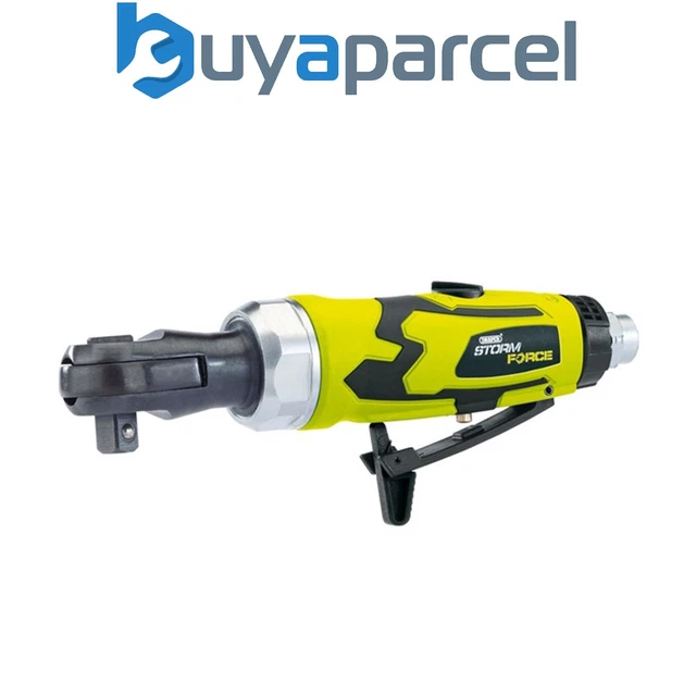 Draper 65019 Storm Force Stubby Air Ratchet 3/8in Square Drive