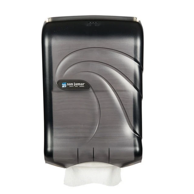 San Jamar T1790TBK Ultrafold Black Pearl Paper Towel Dispenser