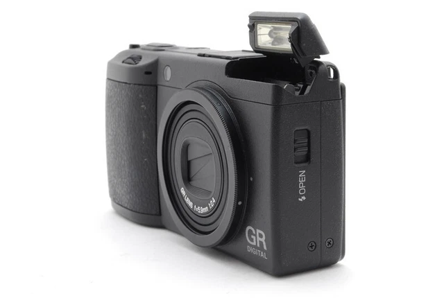 【MINT in Box / SH:1621】RICOH GR DIGITAL II 10.1MP Digital Camera Black JAPAN 4