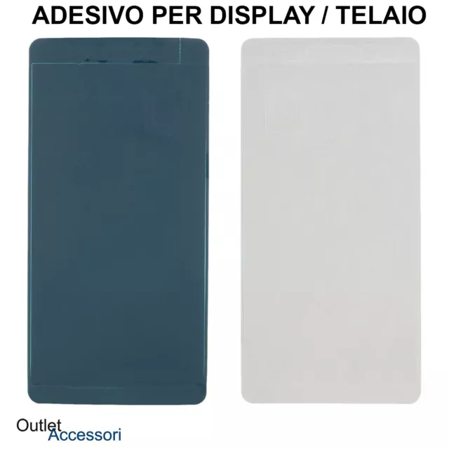 Adesivo Biadesivo Colla Per Schermo Display Frame Telaio Huawei P10 3M Originale