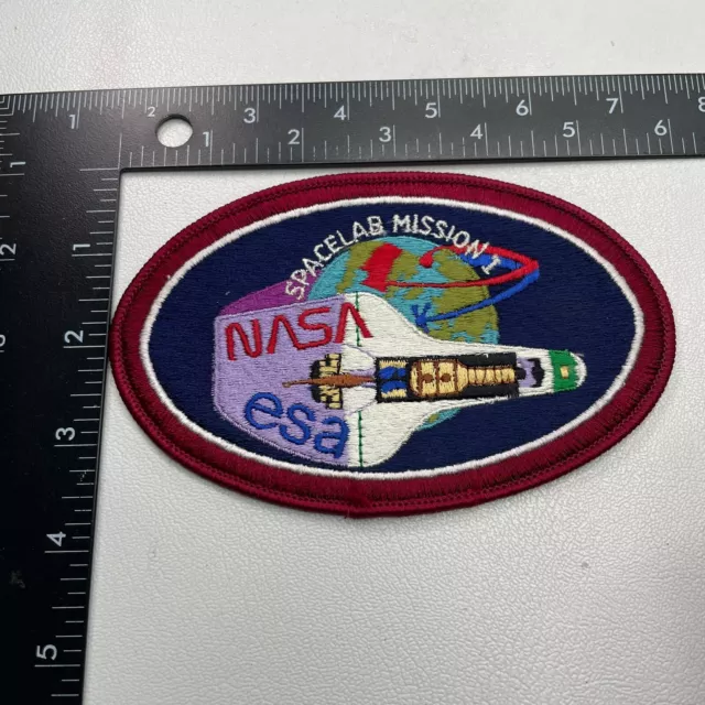 NASA ESA SPACELAB MISSION 1 Space Mission Patch 261D