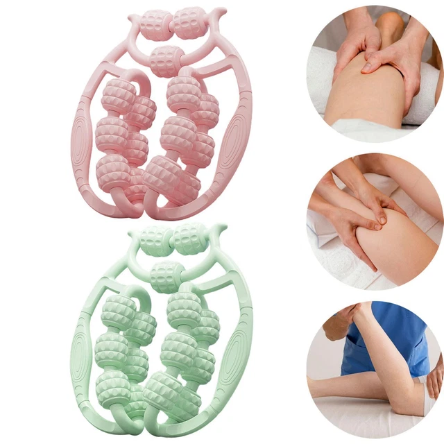 Rouleau De Massage Circulaire Pour Jambes - 32 Roues, Multifonction, Neuf