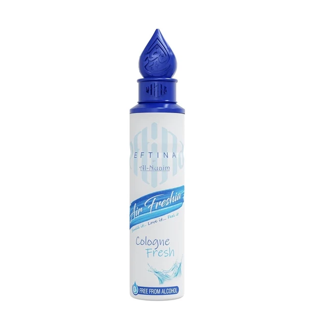 Aire Refrescante EFTINA by Al-Nuaim | Sin Alcohol | 250 ml (Colonia Fresca)