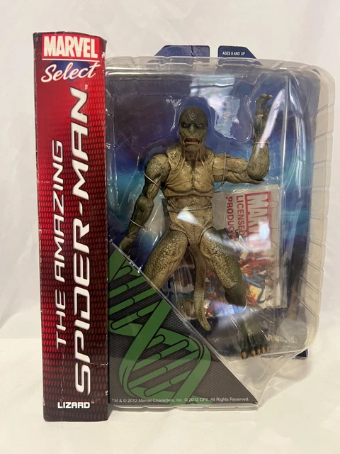 Marvel Select Amazing Spider Man Movie Lizard Figure Diamond Select 2012 Nib New