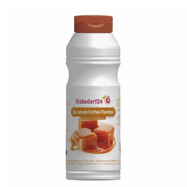 (8,63 €/Kg) Karamell Toffee Sauce - Eis Topping EB24 - 1 Kg