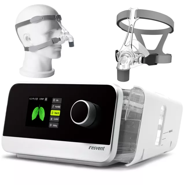 Auto Set CPAP-Gerät CPAP Schlafapnoe Gerät APAP Gerät und Befeuchter, Nasenmaske