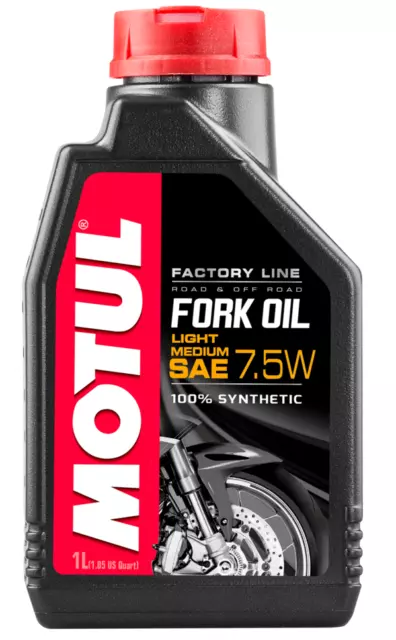 MOTUL FORK OIL FACTORY LINE LIGHT/MEDIUM 7,5W 1 Liter Gabelöl Dämpfungsöl