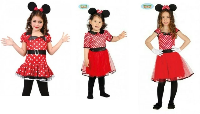 COSTUME CARNEVALE BAMBINO Topolino Halloween EUR 25,90 - PicClick IT