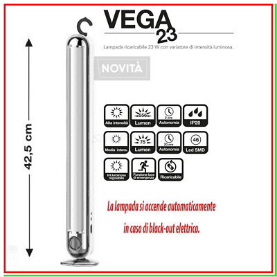 CFG CFG TORCIA LED 360° PORTATILE A BATTERIA 400LM IN ALLUMINO EL067 