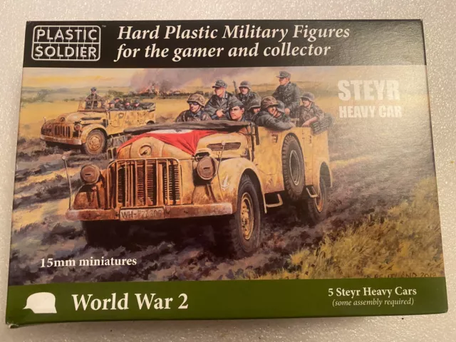 German Steyr Heavy Car - Plastic Soldier Company WW2 WW2V15037