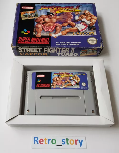Super Nintendo SNES - Street Fighter II Turbo - PAL - FAH