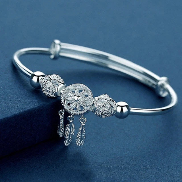 Brazalete de dama fácil de combinar exquisito brazalete ajustable de larga duración