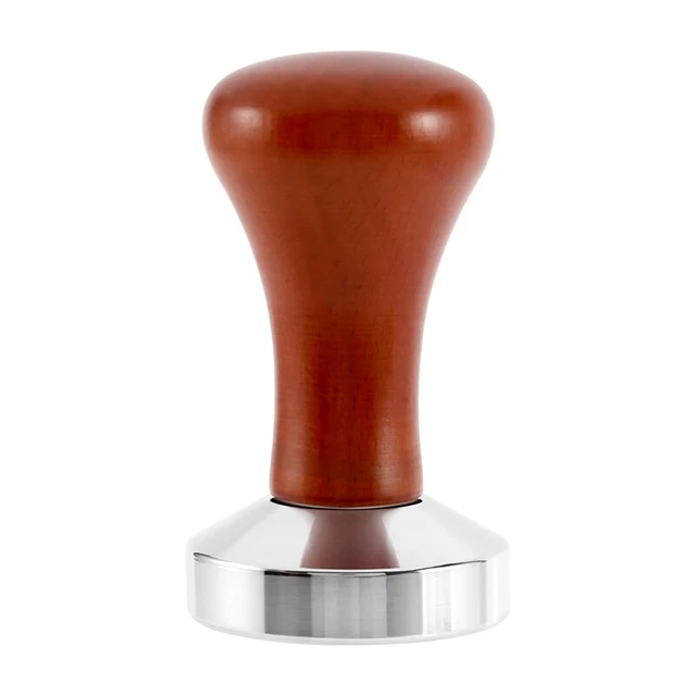 51 mm Espresso Tamper Acero Inoxidable 304 Prensa de Café Base Plana CoffS6