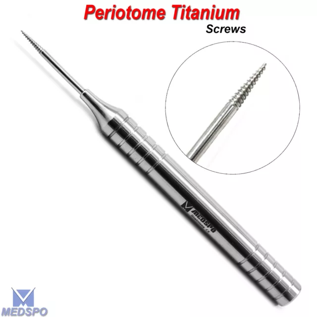 Dental Periodontal  Screw Periotome Root Tooth Extraction Surgical Instrument