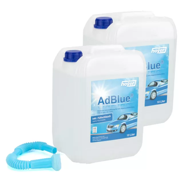 FEW LIQUIDS Adblue 5L für Diesel - Inkl. 1 x Ausgießer & Mikrofasertuch