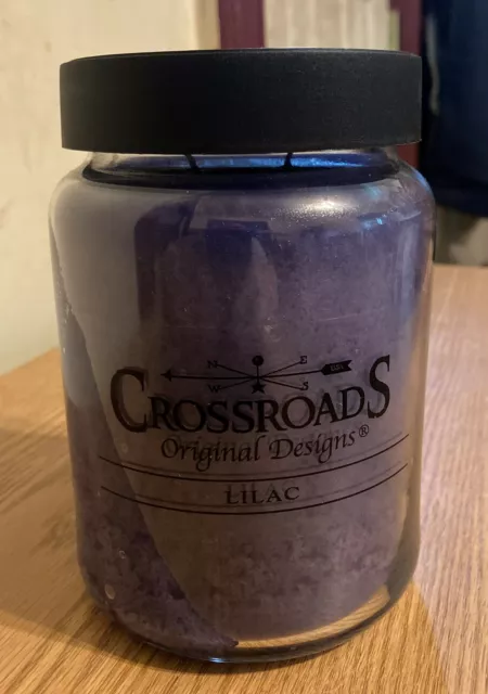 Lilac Jar Candle, 26oz Crossroads Original Designs Scented Candle