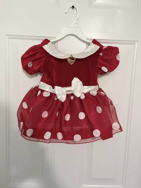 Vintage Y2K Baby girl Minnie Mouse Halloween Costume 6-12 Months