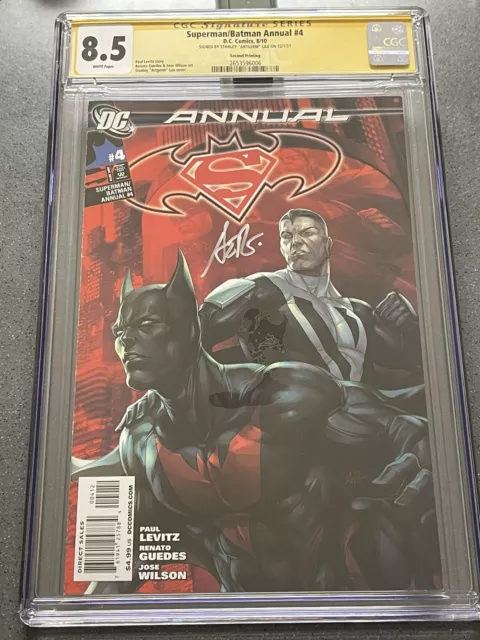 Superman/Batman Annual #4,  2nd Print CGC SS 8.5, Signed by ARTGERM!!! RARE!!!
