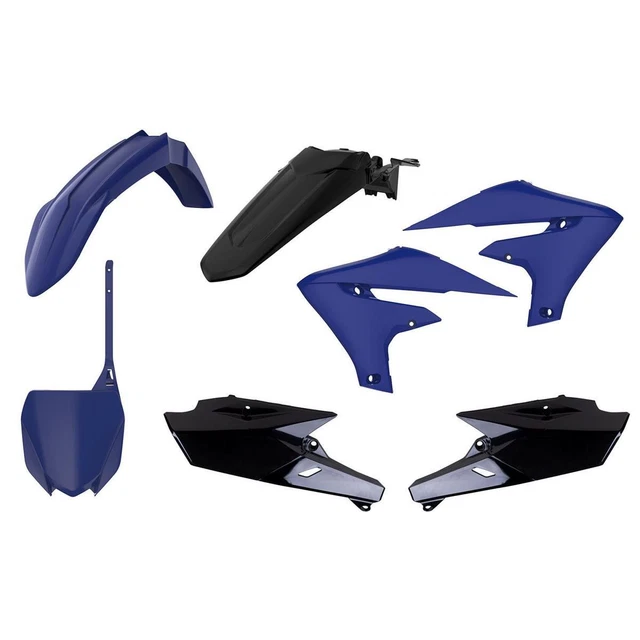 Polisport Plastik-Kit  Yamaha YZ 250F 19-, YZ 450F 18-22, Blau/Schwarz
