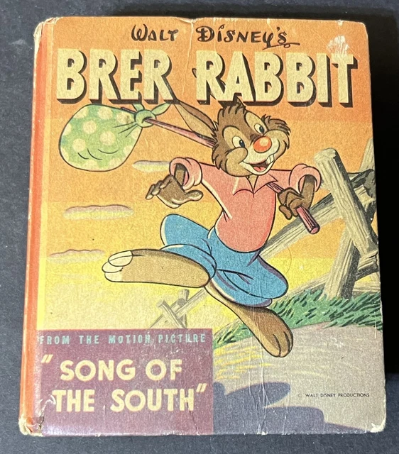 Walt Disney's Brer Rabbit Song of the South The Better Little Book #1426 (1947)