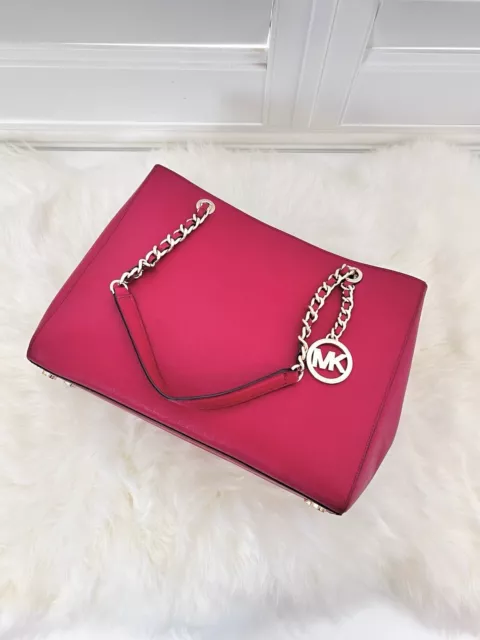 Susannah large saffiano leather shoulder bag deals