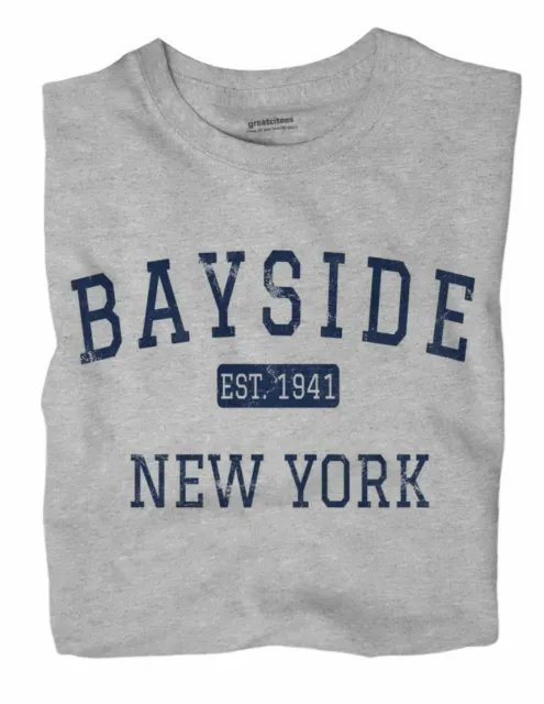 Bayside New York NY T-Shirt Queens EST