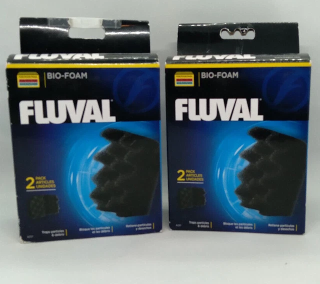 Lot of 2 - 2 Packs Fluval 304 305 306 404 405 406 Bio Foam - A237