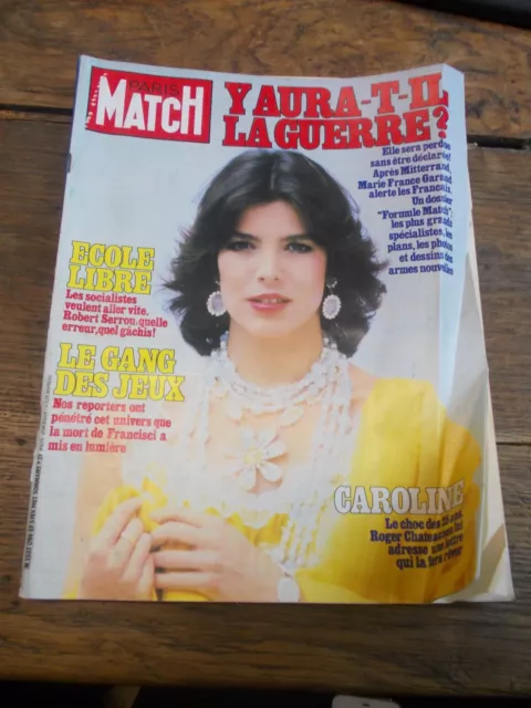 Paris Match Nr. 1706 5 Februar 1982 Y Dort Werden Die Guerre ?