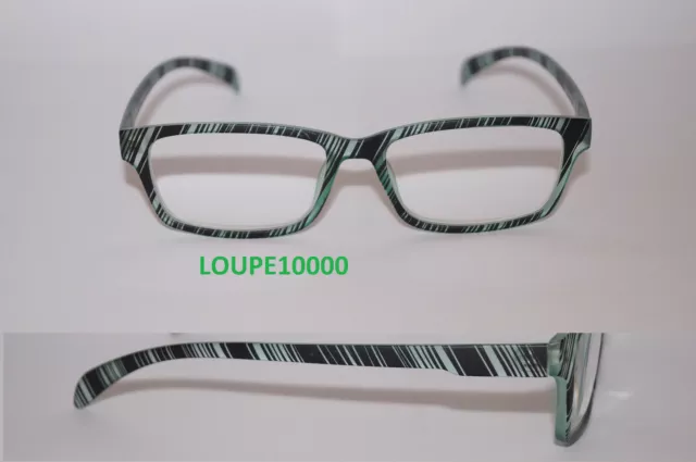 lunettes loupe de lecture élégante et chic fin de série réf L7032 N° BAS05