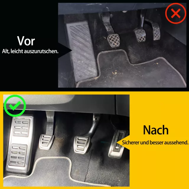 Schaltung Pedale Für VW Golf 7 8 Passat B8 3G Jetta Audi A3 8V Fußstütze Stütze 3