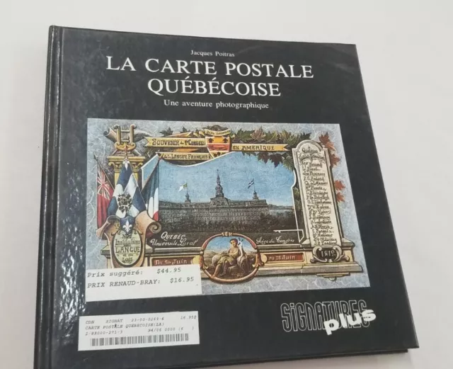 La Carte Postale Quebecoise By Jacques Poitras Postcard History Book