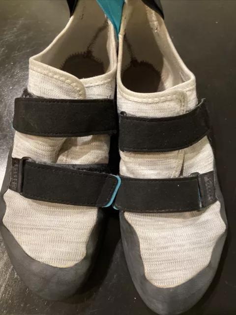 Black Diamond Momentum Womens Rock Climbing Shoes US Womens 8.5 Black/Alloy