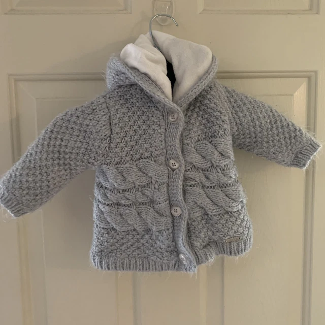 Mayoral Baby Girls Sweater Coat Size 6 Months Poland
