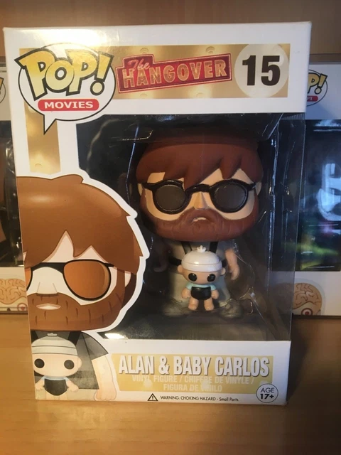 ハングオーバー ALAN&BABY CARLOS funko pop 15 Alan and Baby Carlos Funko Pop #15 Vaulted - Authentic Pop