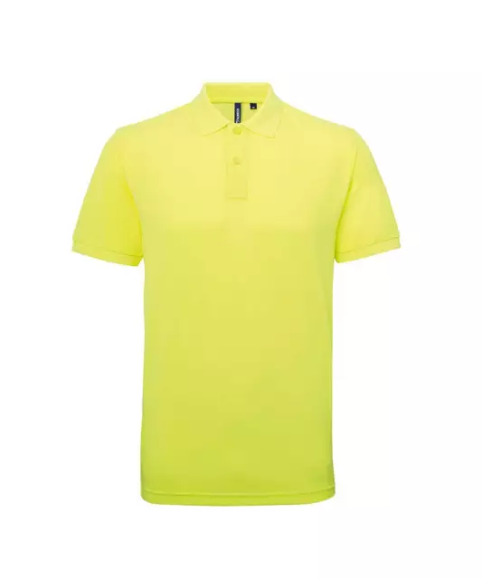 Poloshirt Herren Kurzarm Polohemd Polo Gelb Sommer Trend Shirt Freizeit Sport