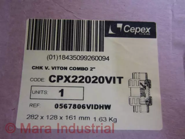 Clapet anti-retour Cepex CPX22020VIT 3