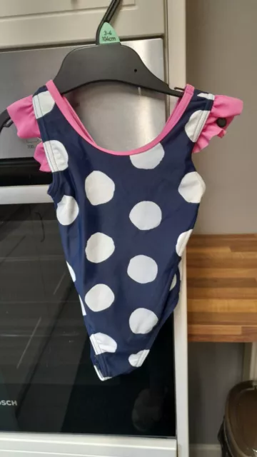 Girls Swimming Costume Age 12-18mths From George In Vgc