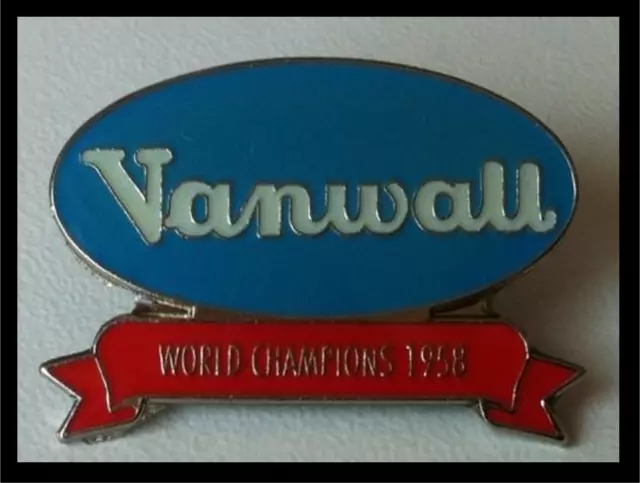 VANWALL - 1958 World Champions Lapel Pin Badge - 2