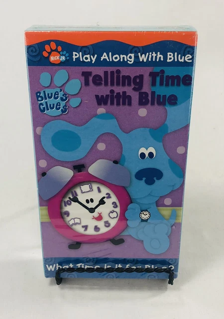 Blues Clues Telling Time With Blue Vhs 2002 Eur 14 23 - vrogue.co
